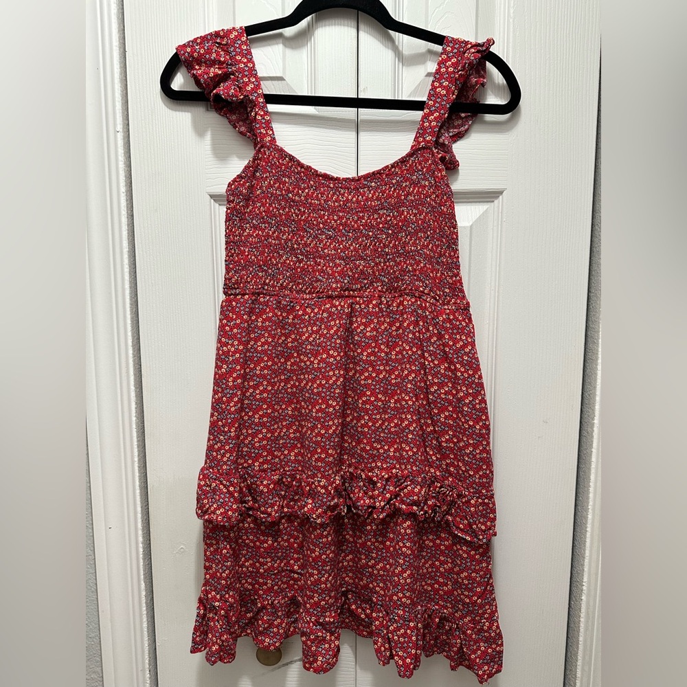 Altar'd State Red‎ Textured Knit Top